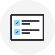 paper with list icon