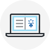 Illustration of a laptop