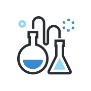 Test tubes icon